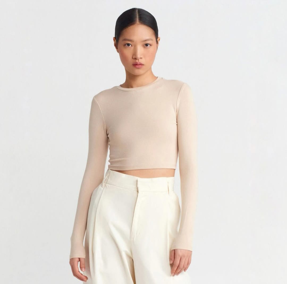 Dilvin üst kalite penye krop